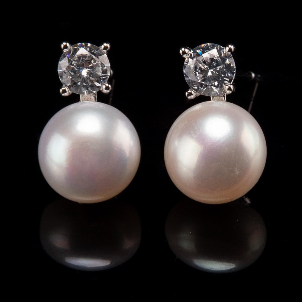 Freshwater Pearl Studs - Infinite - Akuna Pearls