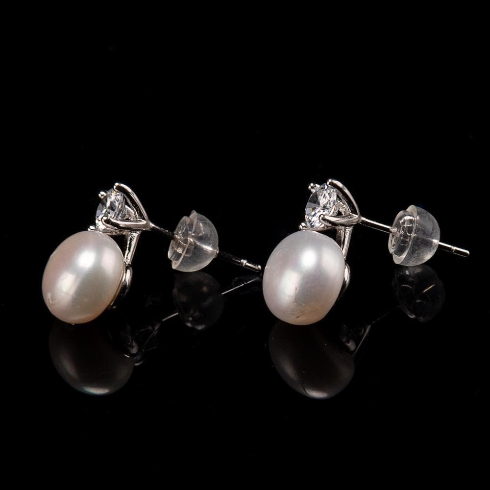 Freshwater Pearl Studs - Infinite - Akuna Pearls