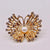 Freshwater Pearl Brooch - Gold Butterfly - Akuna Pearls