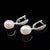 Freshwater Pearl Hoop Earrings - Helena - Akuna Pearls