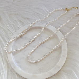 Classic Baroque Baby Pearl Necklace - Emilia - Akuna Pearls