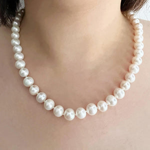 Classic Freshwater Pearl Necklace - Amanta - Akuna Pearls