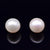 Freshwater Pearl Stud Earrings 13mm Off Round - Akuna Pearls