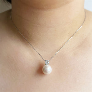 Freshwater Pearl Pendant Necklace - Infinite - Akuna Pearls