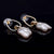 Baroque Pearl Earrings - Naughty Knotty - Akuna Pearls