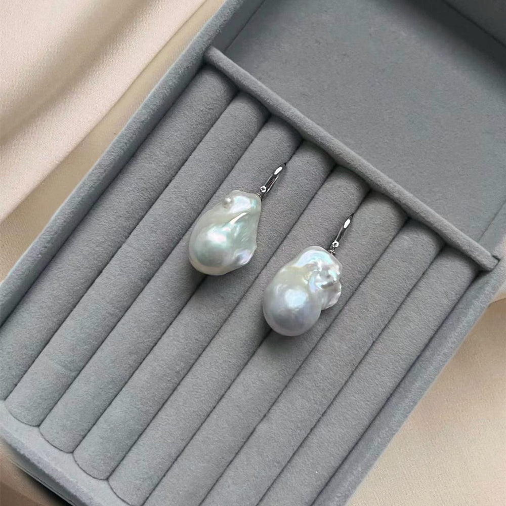 Baroque Pearl Earrings - Esmee - Akuna Pearls