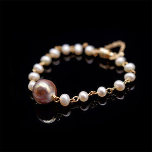 Baroque Pearl Bracelet - Laurentia - Akuna Pearls