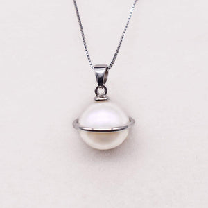 Freshwater Pearl Pendant Necklace - Lucina - Akuna Pearls