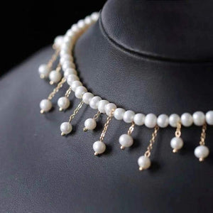 Freshwater Pearl Choker Necklace - Melissa - Akuna Pearls