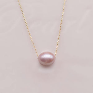 Freshwater Pearl Floating Necklace - Minimalism | Akuna Pearls | Freshwater Pearl Jewellery | Made in Australia