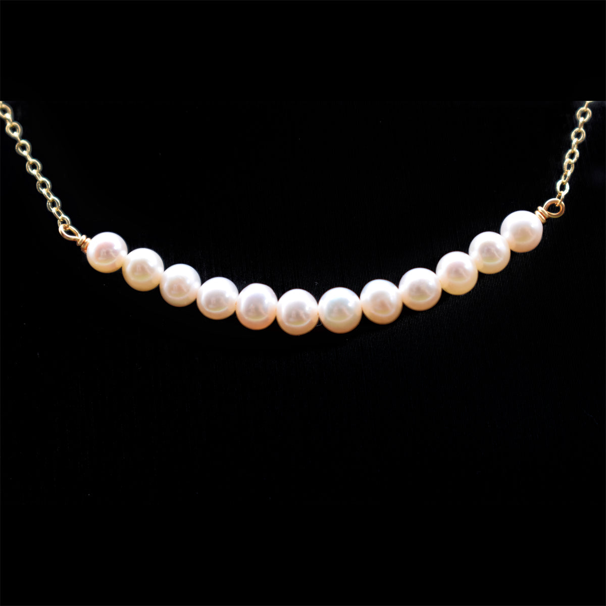 Freshwater Pearl Necklace - Moska - Akuna Pearls