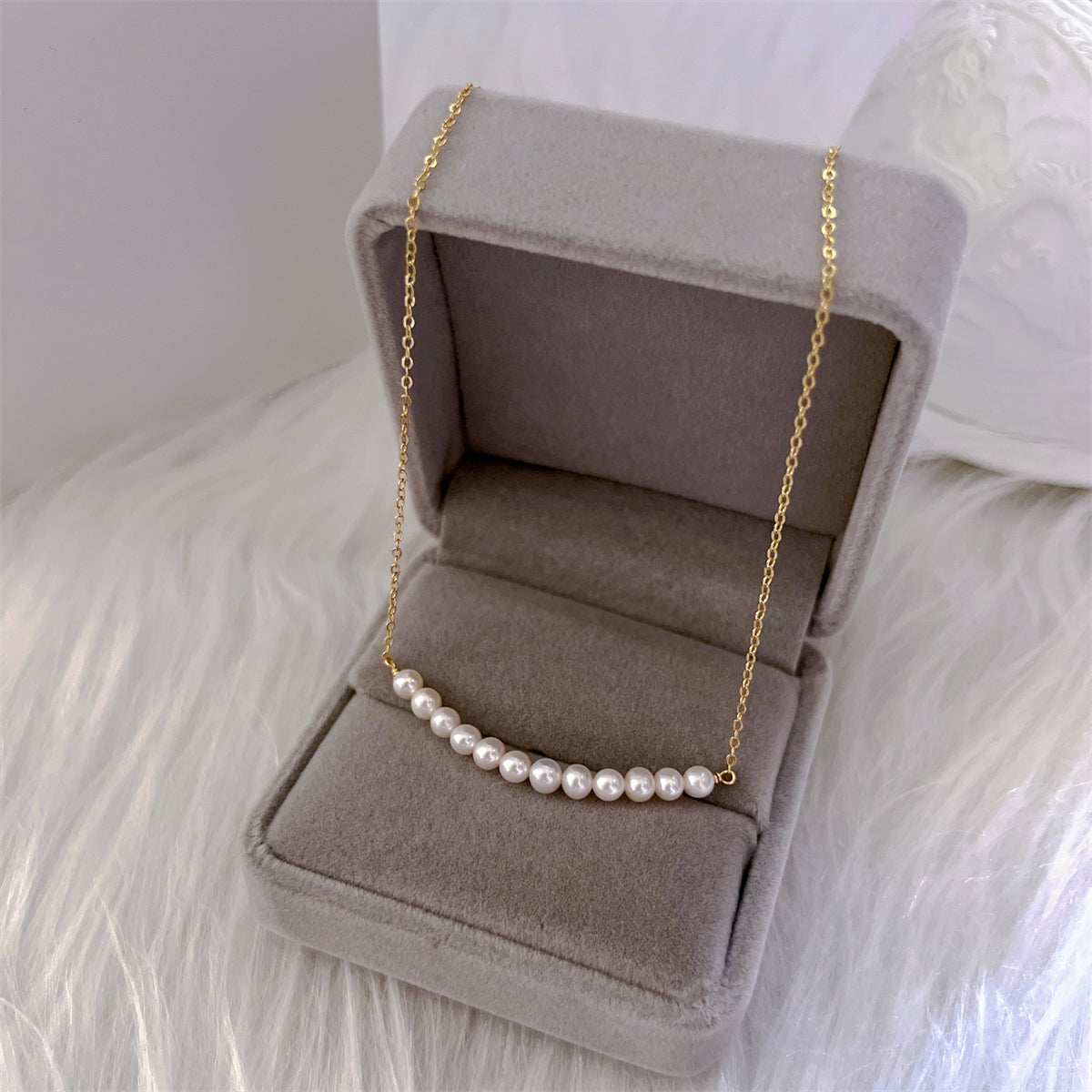 Freshwater Pearl Necklace - Moska - Akuna Pearls