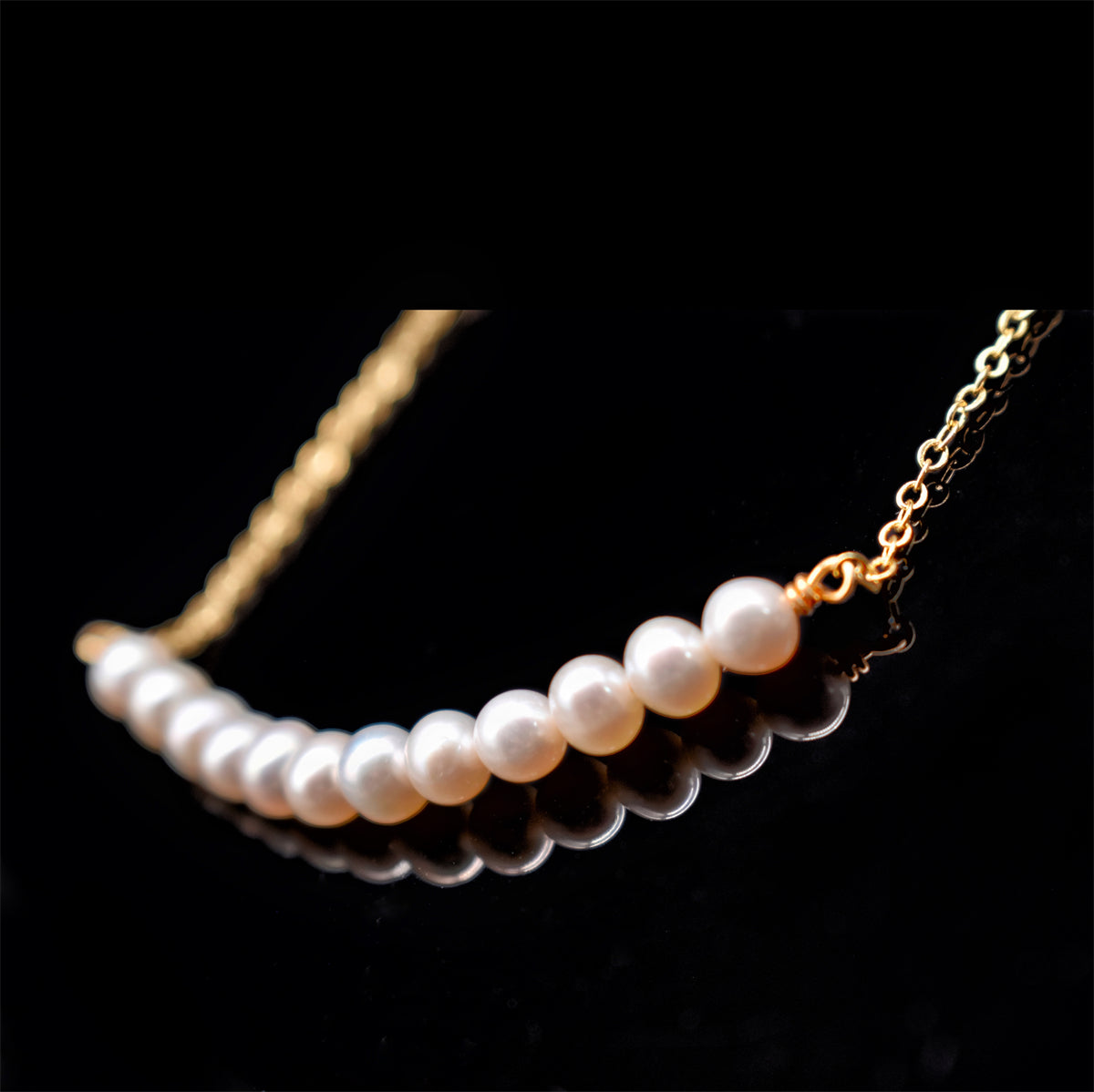 Freshwater Pearl Necklace - Moska - Akuna Pearls