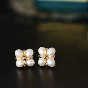 Freshwater Pearl Earrings - Nani - Akuna Pearls