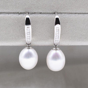 Freshwater Pearl Earrings - Patina - Akuna Pearls