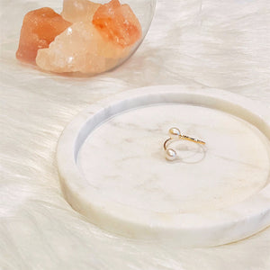 Freshwater Pearl Open Ring - Sook - Akuna Pearls