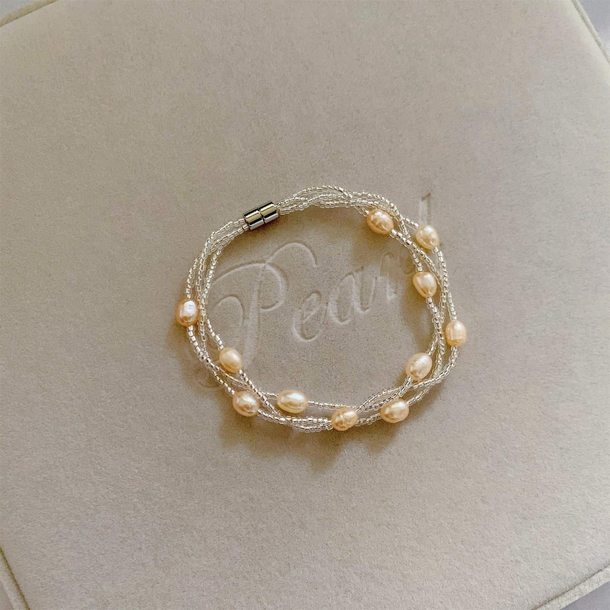 Freshwater Pearl Bead Bracelet - Akuna Pearls