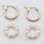 Freshwater Pearl Hoop Earrings - Pon De Ring - Akuna Pearls