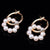 Freshwater Pearl Hoop Earrings - Pon De Ring - Akuna Pearls