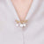 Faux Pearl Fashion Pin - Smile Design - Akuna Pearls