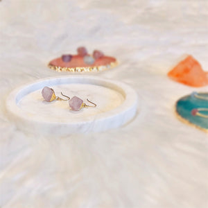 Gemstone Hook Earrings - Sook - Akuna Pearls
