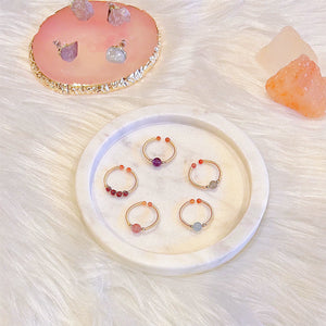 Gemstone Open Ring - Sook - Akuna Pearls