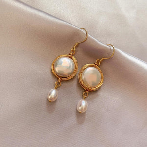 Baroque Pearl Earrings - Tears - Akuna Pearls
