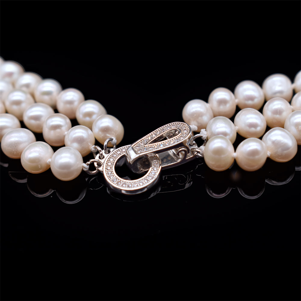 Real pearl clearance set online