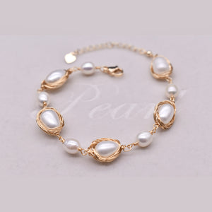 Freshwater Pearl Bracelet - Viggo - Akuna Pearls