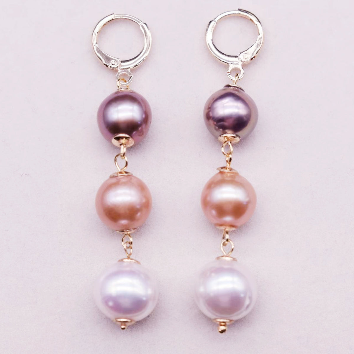 Freshwater Pearl Earrings - Leona - Akuna Pearls
