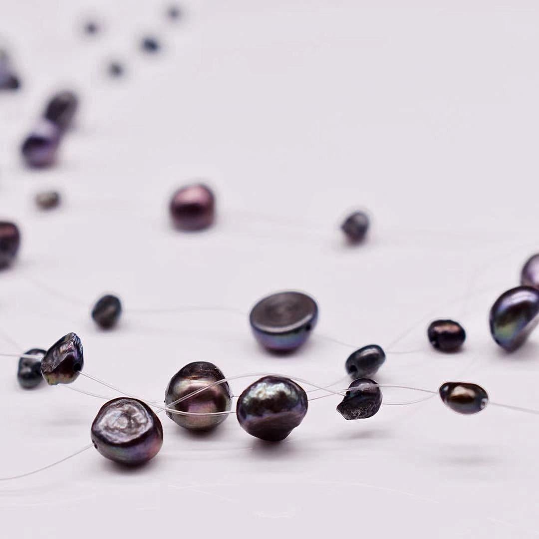 Freshwater Pearl Multi Strand Necklace - Zorya - Akuna Pearls