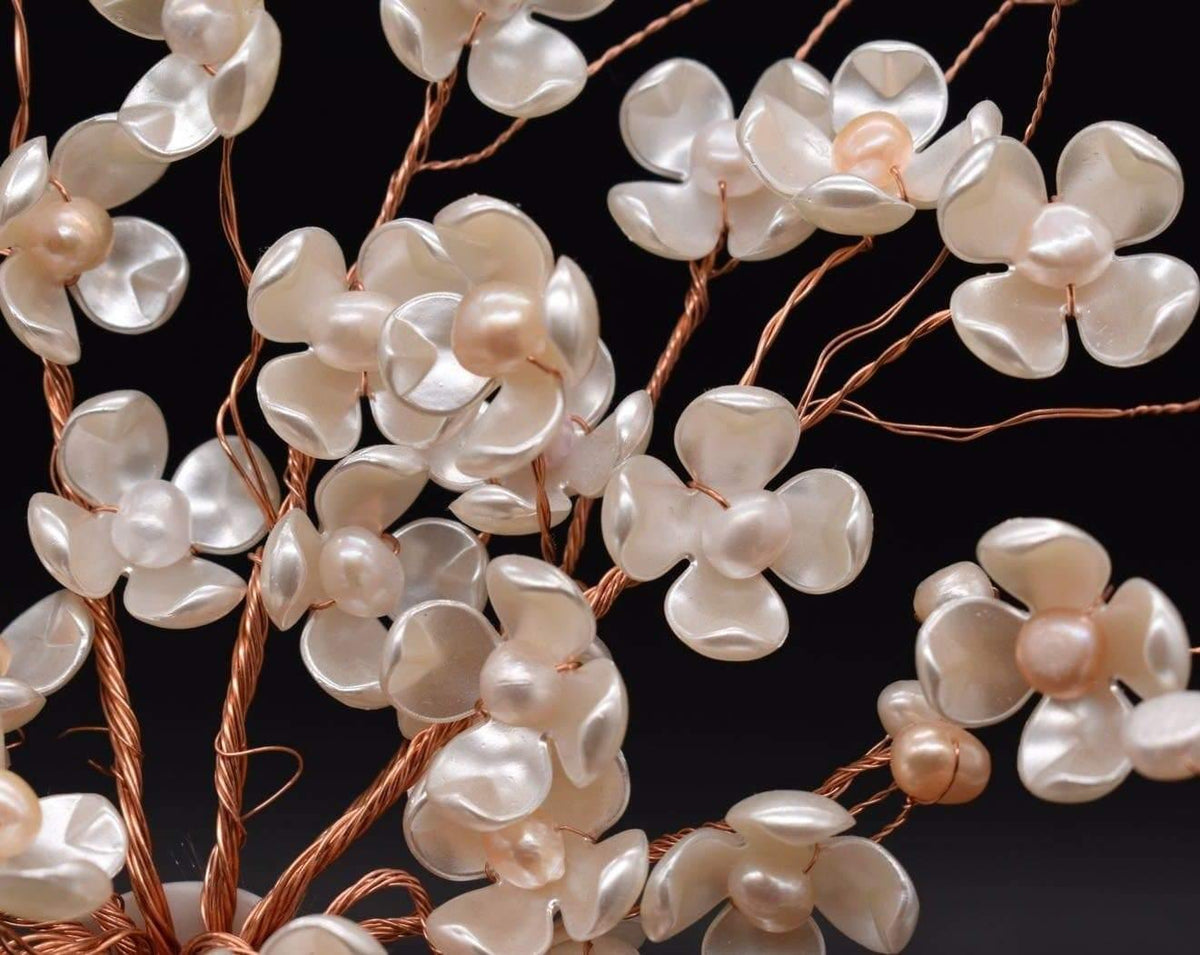 Handmade Freshwater Pearl Flowers Gift Set - Misaki - Akuna Pearls