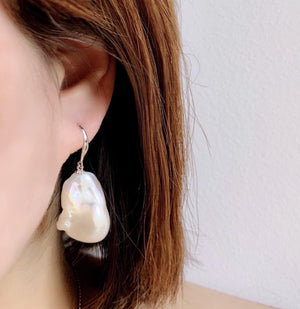 Baroque Pearl Earrings - Esmee - Akuna Pearls