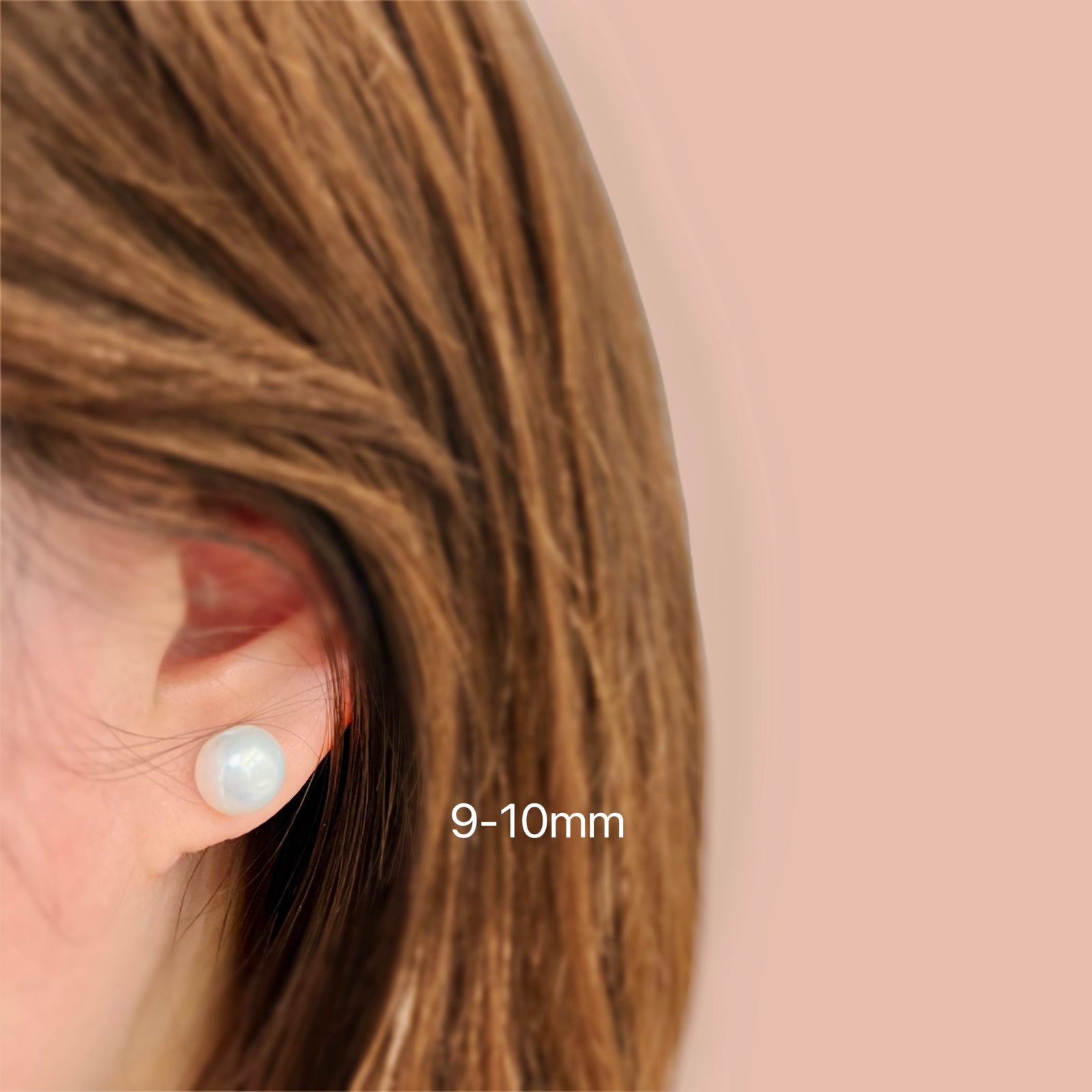 Freshwater Pearl Simple Stud Earrings - Round - Akuna Pearls