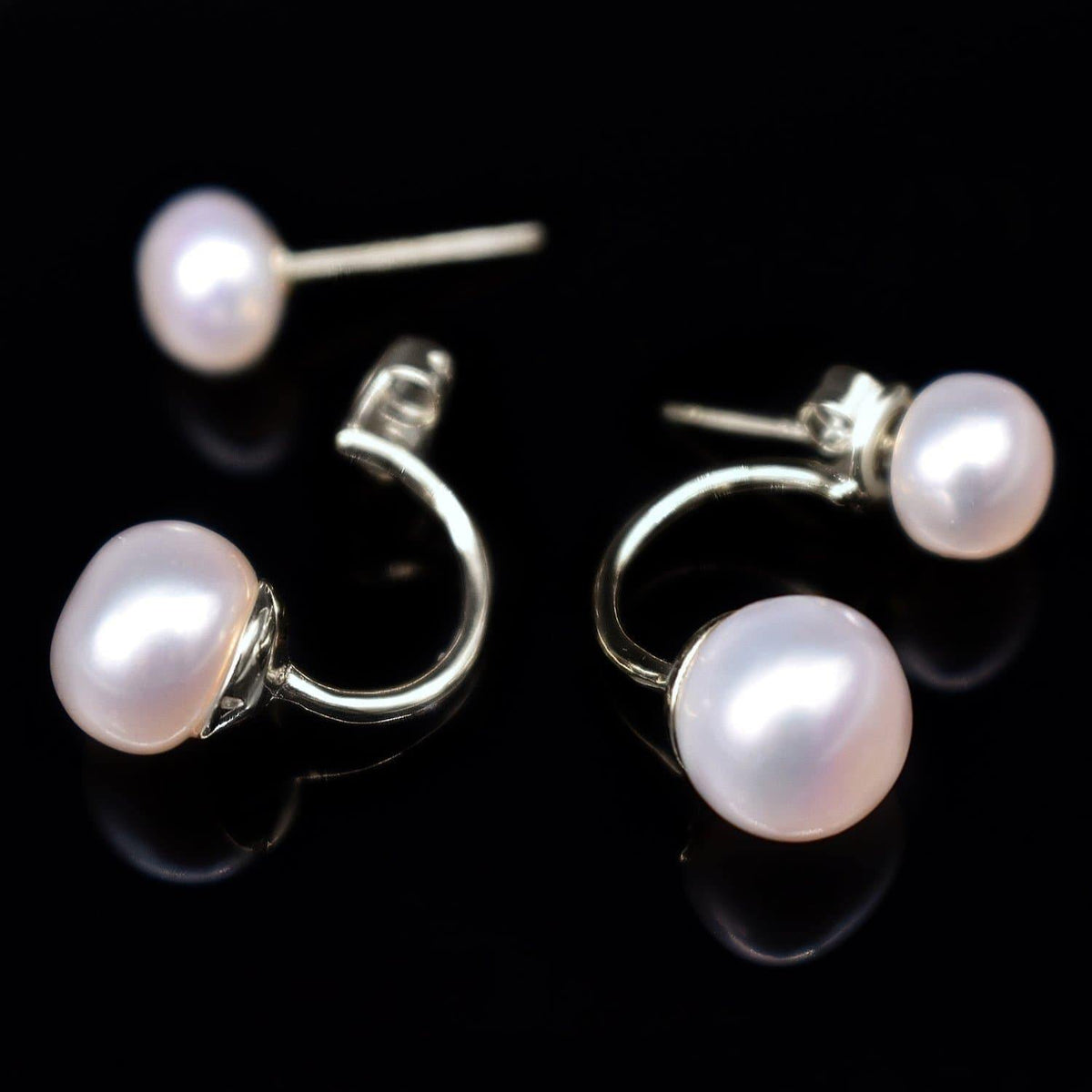 Freshwater Pearl Earrings - Dara - Akuna Pearls