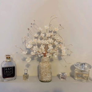 Handmade Freshwater Pearl Flowers Gift Set - Misaki - Akuna Pearls