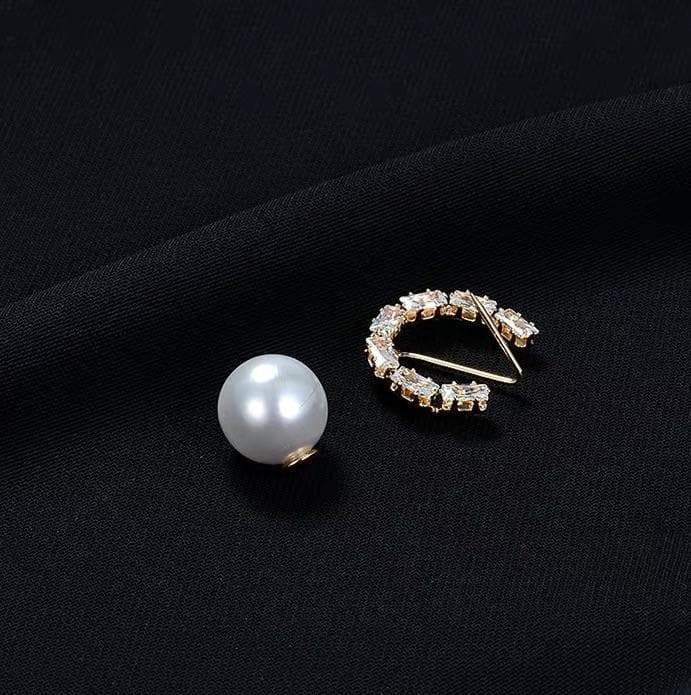 Faux Pearl Fashion Pin - Grace - Akuna Pearls