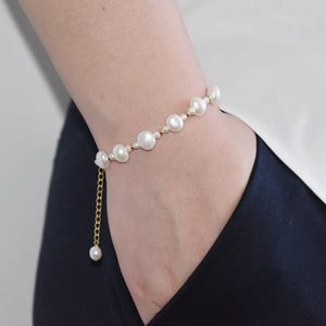 Baroque Pearl Bracelet - Jasmine - Akuna Pearls